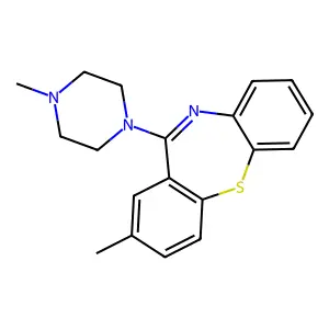 Metiapine structure