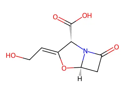 CLAVULANIC ACID structure
