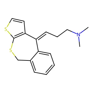 Dithiadene structure