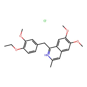 Dioxyline hydrochloride structure