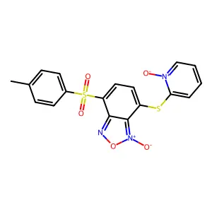 Compound C18H13N3O5S2 structure