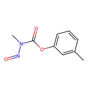 3-Methylphenyl methylnitrosocarbamate structure