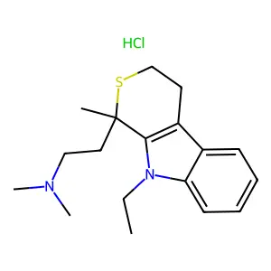 TANDAMINE HYDROCHLORIDE structure