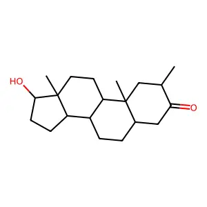 Drostanolone structure
