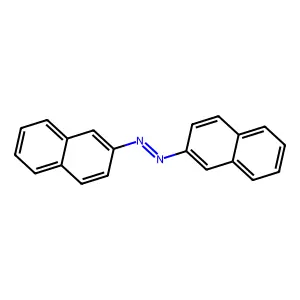 dinaphthalen-2-yldiazene structure