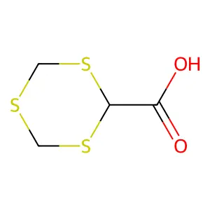 1,3,5-trithiane-2-carboxylic Acid structure
