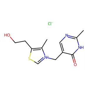 Hydroxythiamine structure
