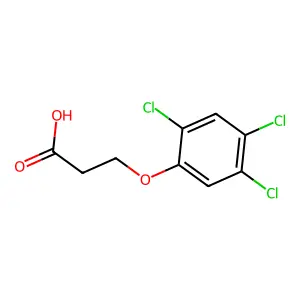 Compound C9H7Cl3O3 structure