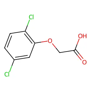 2-(2,5-dichlorophenoxy)acetic acid structure