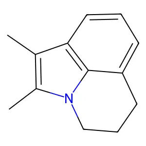 1,2-Dimethyl-5,6-dihydro-4H-pyrrolo[3,2,1-ij]quinoline structure