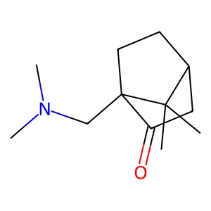 10-Dimethylamino-2-bornanone structure