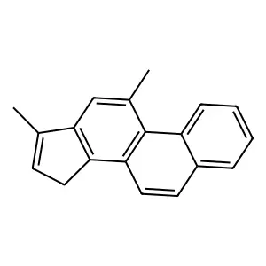 11,17-Dimethyl-15H-cyclopenta(a)phenanthrene structure