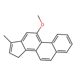 11-methoxy-17-methyl-15H-cyclopenta[a]phenanthrene structure