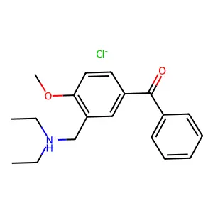 Compound C19H24ClNO2 structure