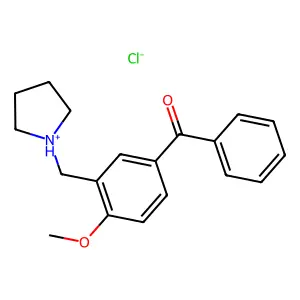 Compound C19H22ClNO2 structure