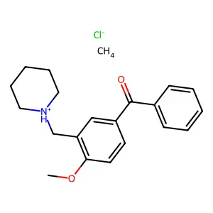 Compound C21H28ClNO2 structure