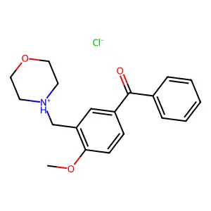 Compound C19H22ClNO3 structure