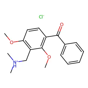 Compound C18H22ClNO3 structure