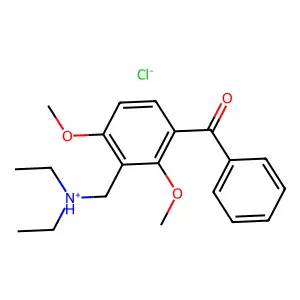 Compound C20H26ClNO3 structure