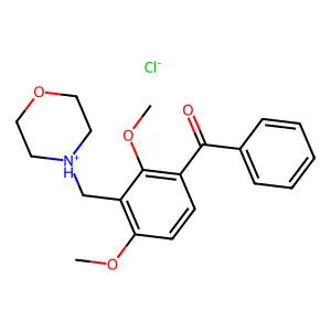 Compound C20H24ClNO4 structure