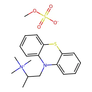 Thiazinamium metilsulfate structure