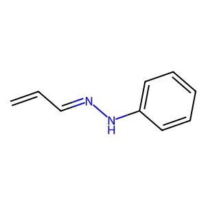 N-(prop-2-enylideneamino)aniline structure