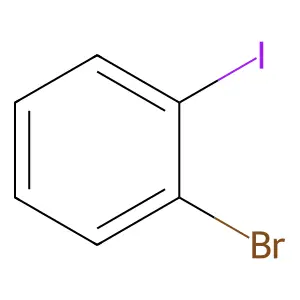 Compound C6H4BrI structure