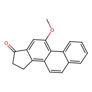 11-methoxy-15,16-dihydrocyclopenta[a]phenanthren-17-one structure