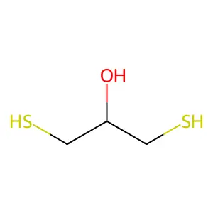 1,3-Dimercapto-2-propanol structure
