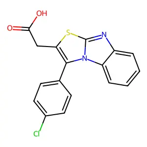 Compound C17H11ClN2O2S structure