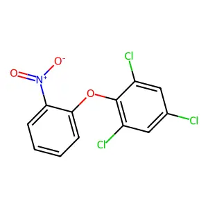 1,3,5-trichloro-2-(2-nitrophenoxy)benzene structure