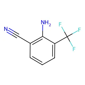 Compound C8H5F3N2 structure