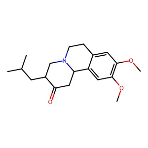 TETRABENAZINE structure