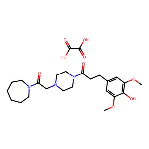 Compound C25H37N3O9 structure