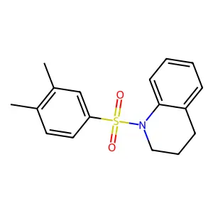 1-(3,4-dimethylphenyl)sulfonyl-3,4-dihydro-2H-quinoline structure