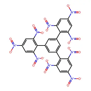 1,3,5-Tripicrylbenzene structure