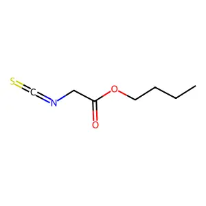 butyl 2-isothiocyanatoacetate structure