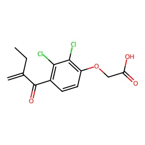 ETHACRYNIC ACID structure