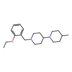 1-[(2-ethoxyphenyl)methyl]-4-(4-methylpiperidin-1-yl)piperidine structure