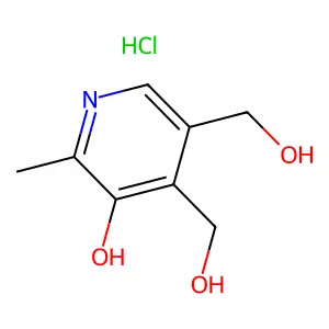 PYRIDOXINE HYDROCHLORIDE structure