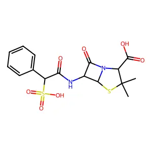 Compound C16H18N2O7S2 structure