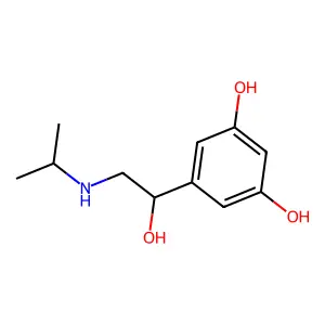 metaproterenol structure