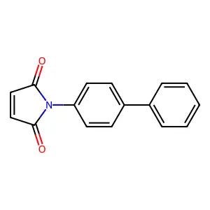 MALEIMIDE, N-4-BIPHENYLYL- structure