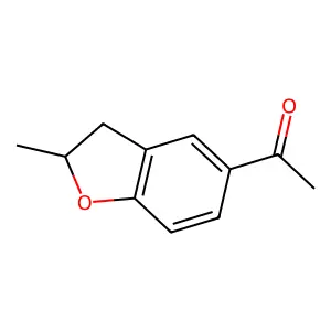 1-(2-methyl-2,3-dihydro-1-benzofuran-5-yl)ethanone structure