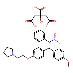 NITROMIFENE CITRATE structure