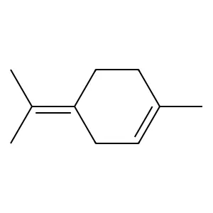 1-methyl-4-propan-2-ylidenecyclohexene structure