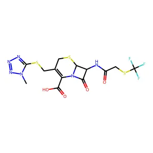 Cefazaflur structure