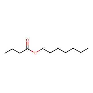 Heptyl butyrate structure