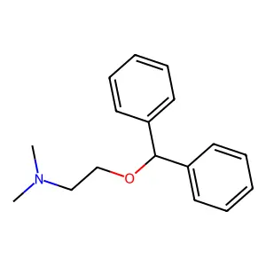 diphenhydramine structure