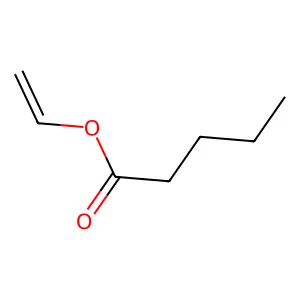 Vinyl valerate structure